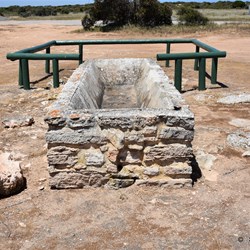 Eyre used this Waterhole during his West Coast explorations at Venus Bay