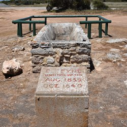 Eyre used this Waterhole during his West Coast explorations at Venus Bay