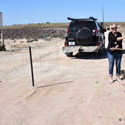 Fiona the "Gate Girl" puts her skills into action