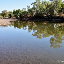Our camp overlooked the Behn River