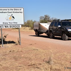 Leaving WA for the last time on the Duncan Road