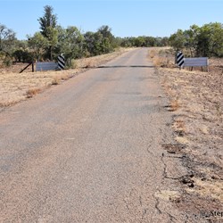 There were now several sections of bitumen on the Duncan Road