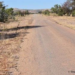 There were now several sections of bitumen on the Duncan Road