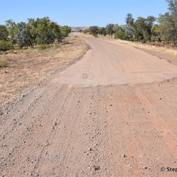 Another section of bitumen on the Duncan Road