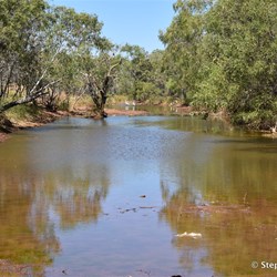 Many of the creeks still hold water well into the Dry Season