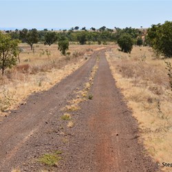 Changing track conditions while heading north on the Duncan Road