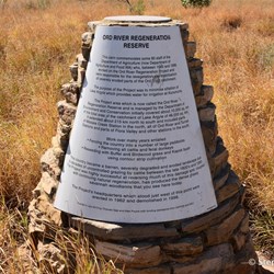 Ord River Catchment area cairn