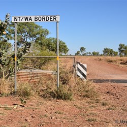 The Border Crossing back into Western Australia