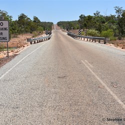 The new Goyder River Bridge