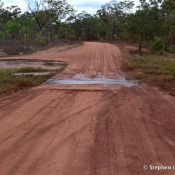 Flat Rock Creek crossing