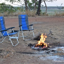 We camped at Jurassic Park on the way back out
