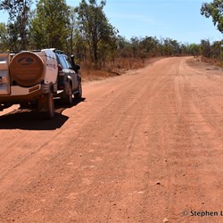 Small section of corrugations after Flying Fox Creek
