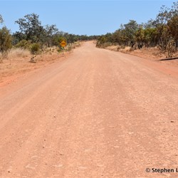 The road before Mainoru Store was in very good condition