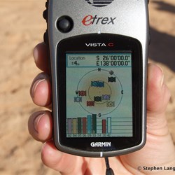 We dropped into Poeppel Corner where we logged our first Degree Confluence for the trip