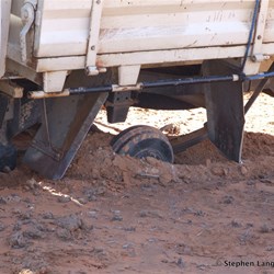Never trust your co-driver to change your puncture