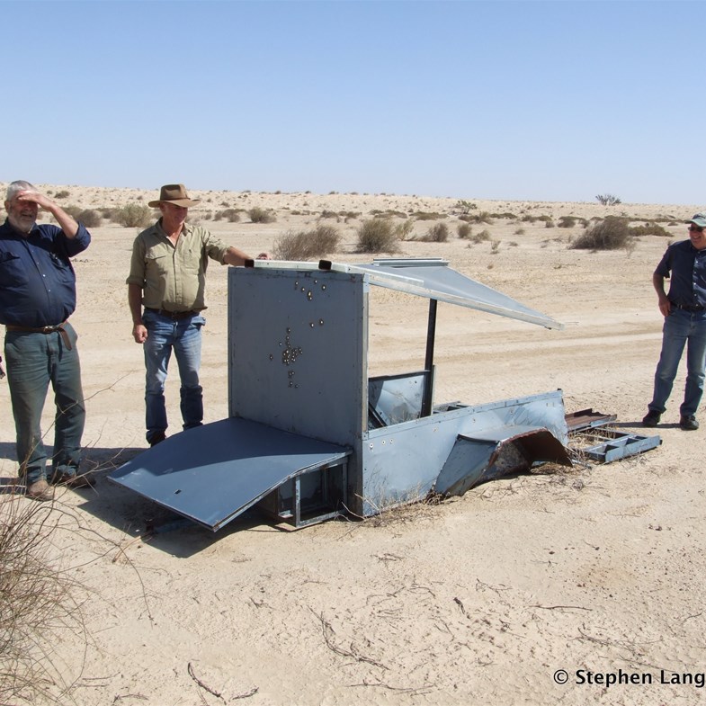 This trailer did not last the early stages of the KI Line after the Warburton Crossing
