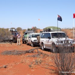 The early stages of the cross country terrain still had lots of tall vegetation 