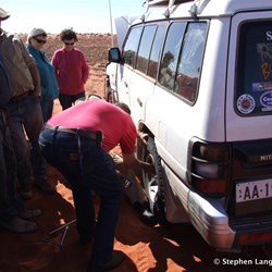 There we go Stephen, you are the next vehicle to suffer the first of your 17 sidewall punctures