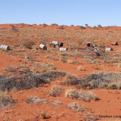 When you think you are the first person through this area, we came across an old fuel dump