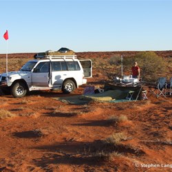 Our camp setup was simple, but comfortable