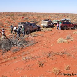 No shade for this lunch stop