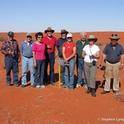 We placed our plaque at the exact coordinates for the Geographical Centre