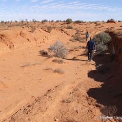 Then when we walked around the other side, this is what we found