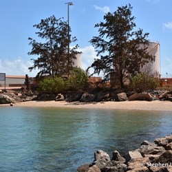 Some of the old processing plant at Inverell Bay