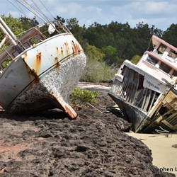 Evidence of cyclone damage 