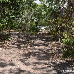 The track to Rocky Bay required low range for a couple of big rock ledges
