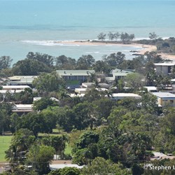 Roy Marika Lookout overlooks the township of Nhulunbuy
