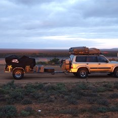 A clean and orderly rig.  How long will that last?