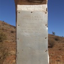 The first Len Beadell Plaque of the trip