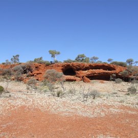 The main caves - Hunt Drilling Camp Hills