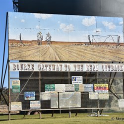 Classic sign at Bourke