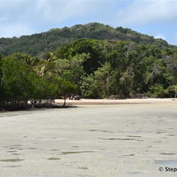 Looking back towards the Carpark from the beach walk