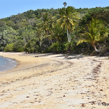 Great beach area at the Somerset Beach Camping area