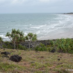 Overlooking part of the 5 Beaches Run