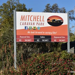 The Mitchell Caravan Park in Bourke was a great stay