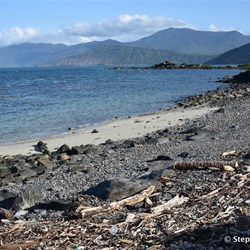 The beach at Archer Point