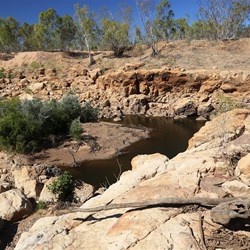 Leichardt Falls would be spectacular when the water is flowing