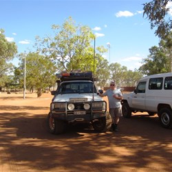 Lunch stop at Mt Barnett roadhouse