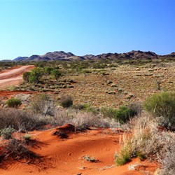 Approaching the Blackstone Ranges