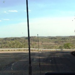 The descent from the King Leopold Ranges