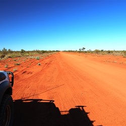 Looking south down Boreline Road