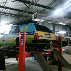 Back on the hoist Henry.