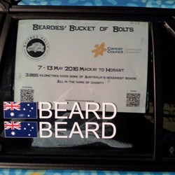 Car loaded, ready to leave Broken Hill.