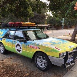 Henry the Ford all packed a ready to set out for Adelaide and the 2017 Shitbox Rally