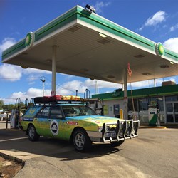 Fuel stop at Southern Cross
