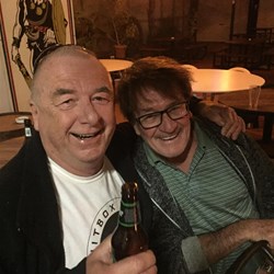 Random meeting with the brother of an old mate